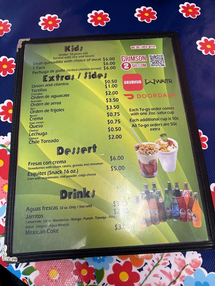 Antojitos Izcalli - Authentic Méxican Restaurant Menu image 3